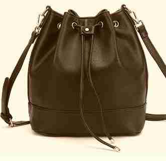 Bucket messenger shoulder handbag 