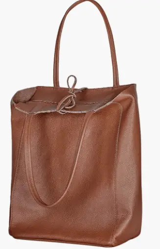 wood brown handbag