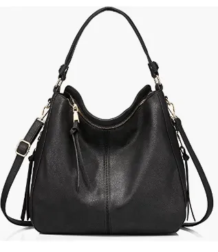 HOW MANY HANDBAGS DOES THE AVERAGE WOMAN OWN 5 black color handbag for average woman to own