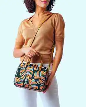 how to wear a satchel handbag