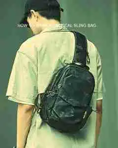 how to wear a tactical sling bag