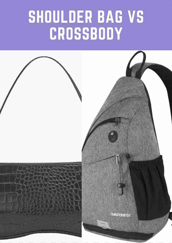 shoulder bag vs crossbody