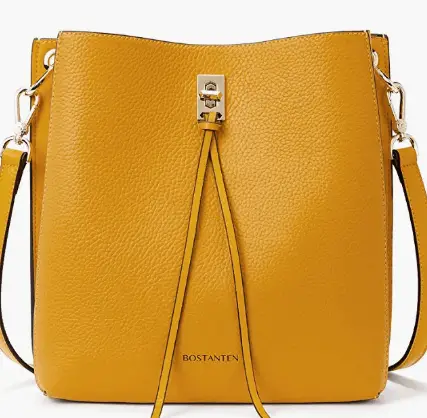 Yellow color handbag for average woman to own