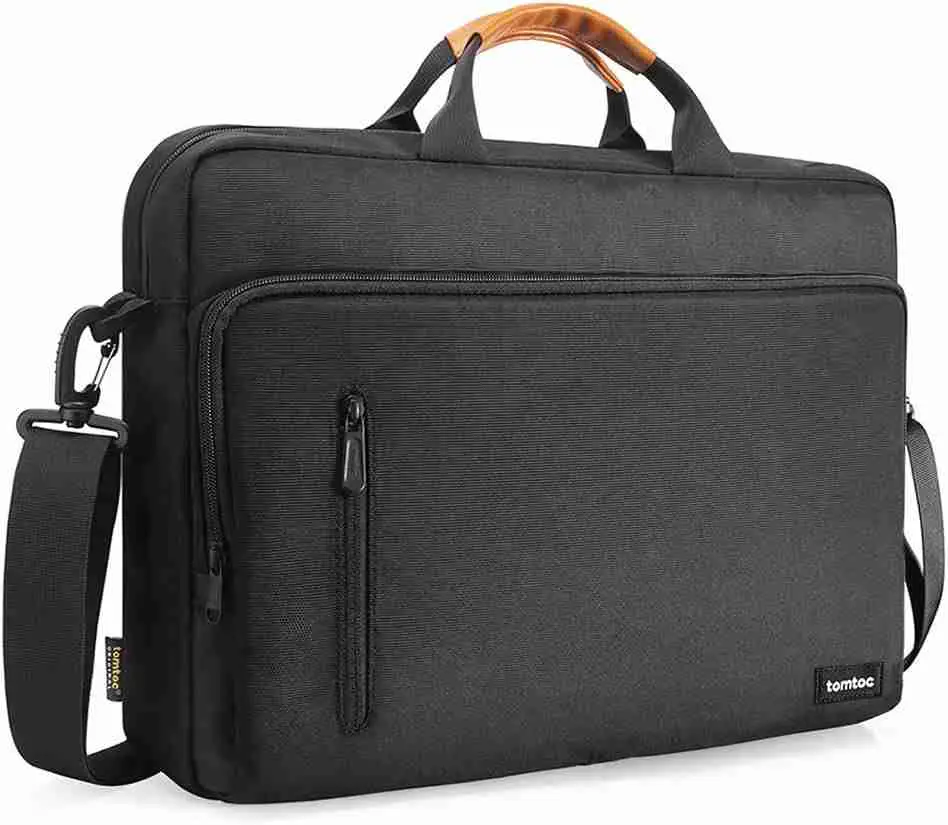 15.6 inch laptop size messenger shoulder bag