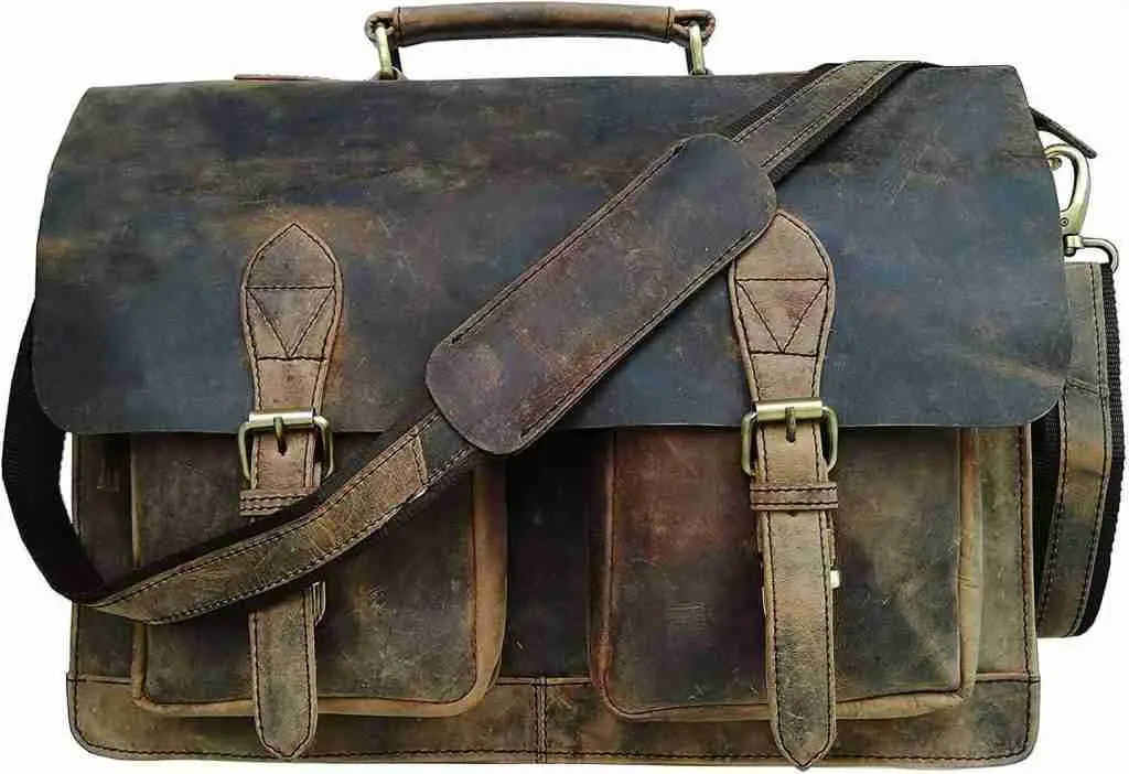 18 inch size vintage messenger bag for office, college, men and women