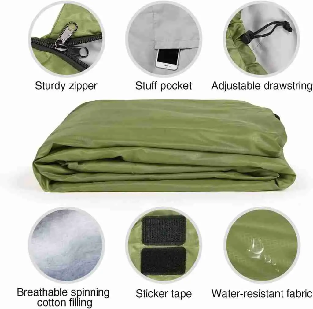 Blanket sleeping bags for adults