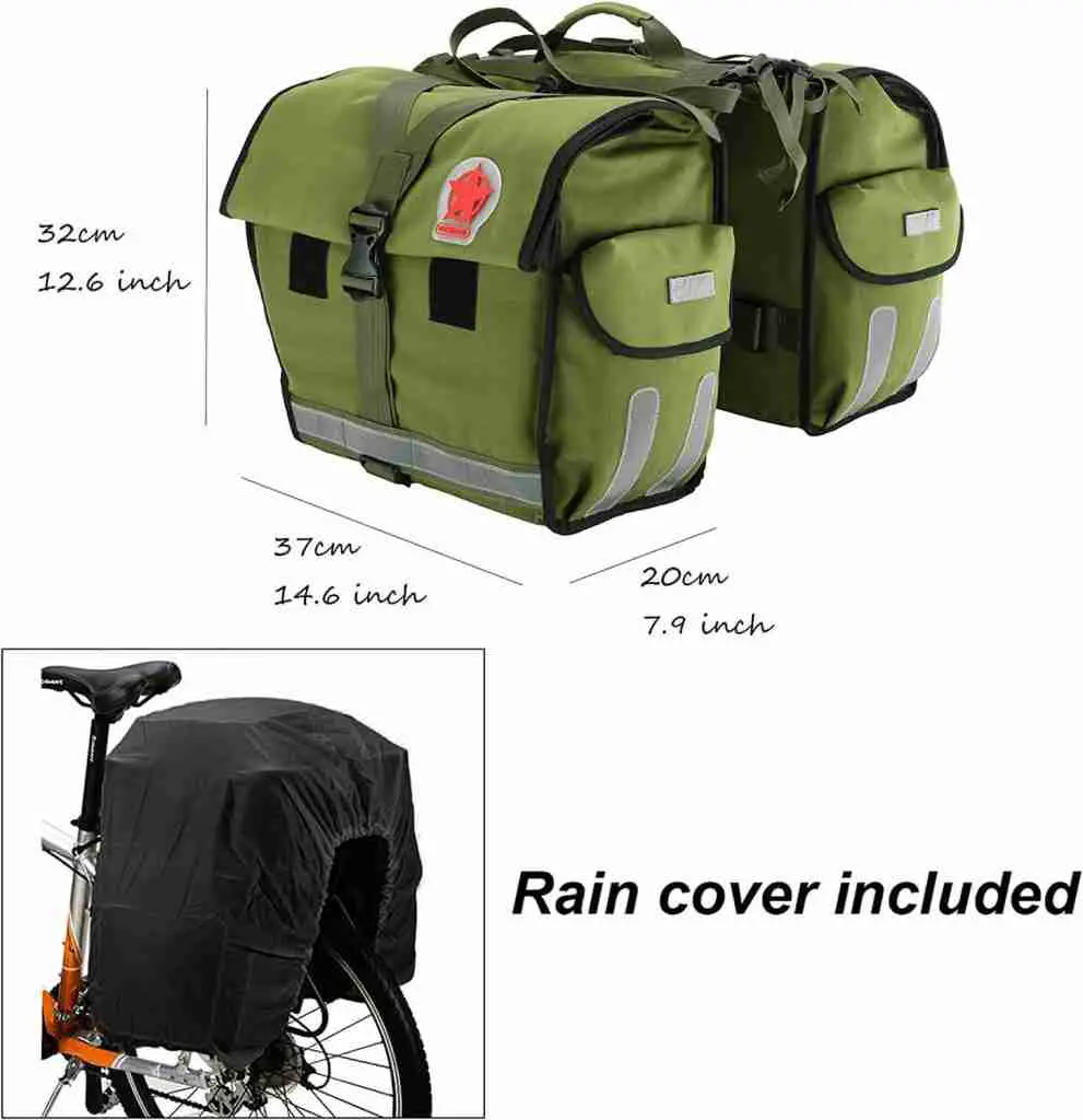 Pannier large capacity waterproof messenger bag for bike