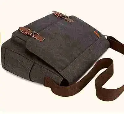 casual messenger bag for school and men