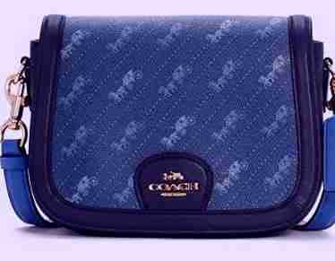 coach women saddle designer bag