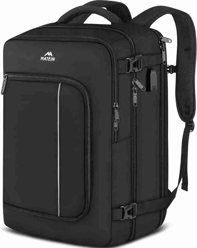 flight approved travel backpack for men and women