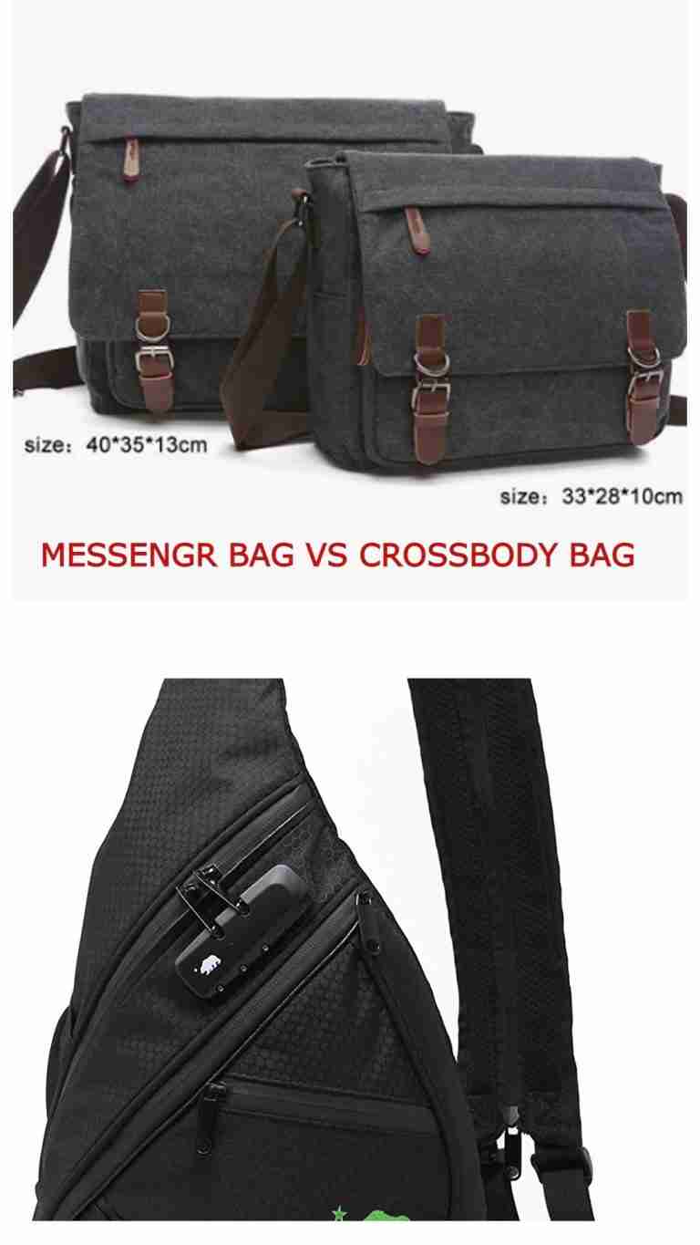 Messenger Bag vs CrossBody Bag 5 Major Differences