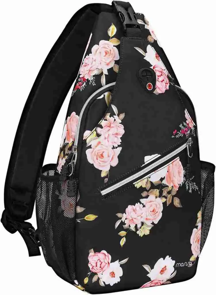 multi purpose celebrity sling backpack for hiking and travel