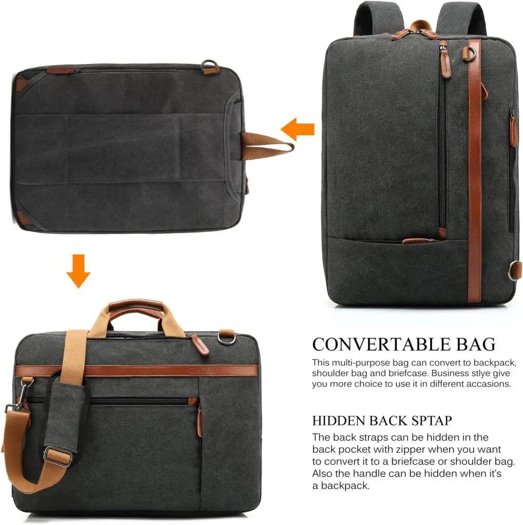sojourn convertible messenger bag for missions