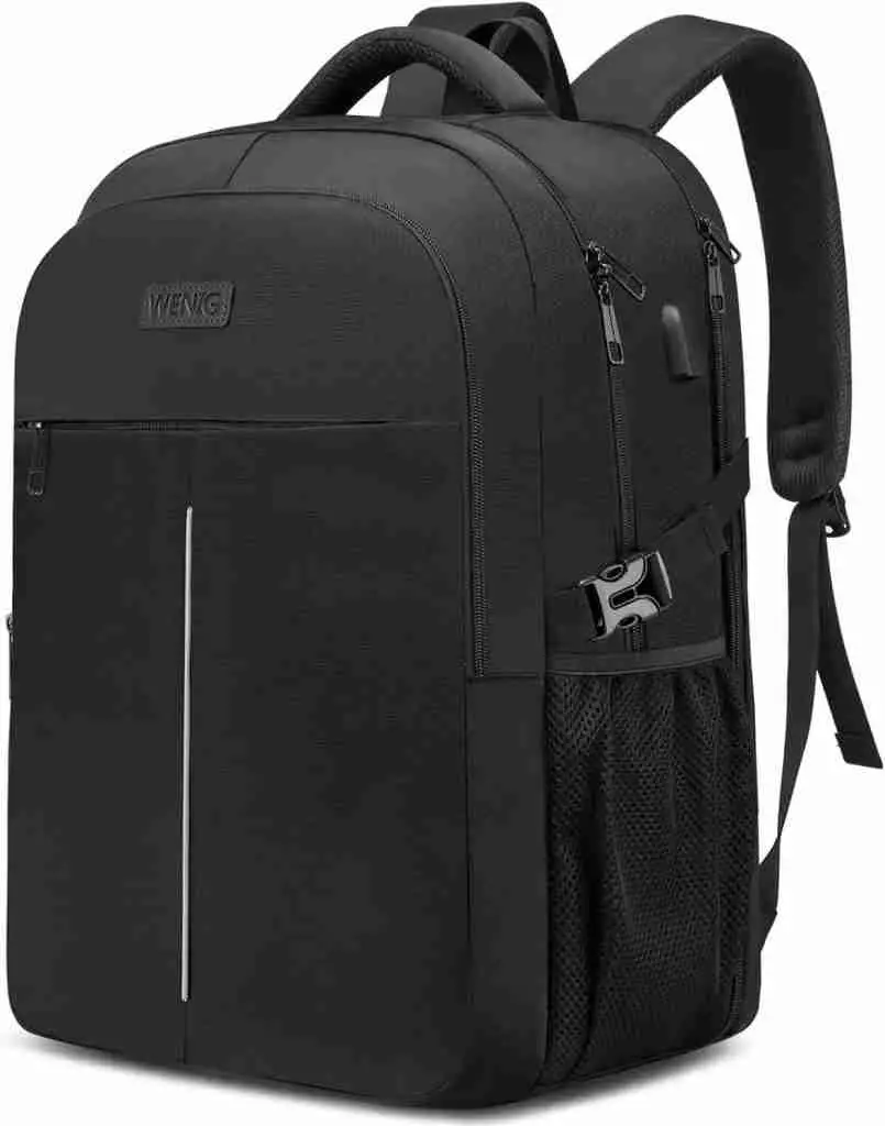 water resistant affordable personal item backpack for airlines