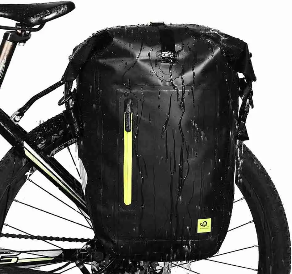 waterfly shoulder water resistant messenger bag for bike