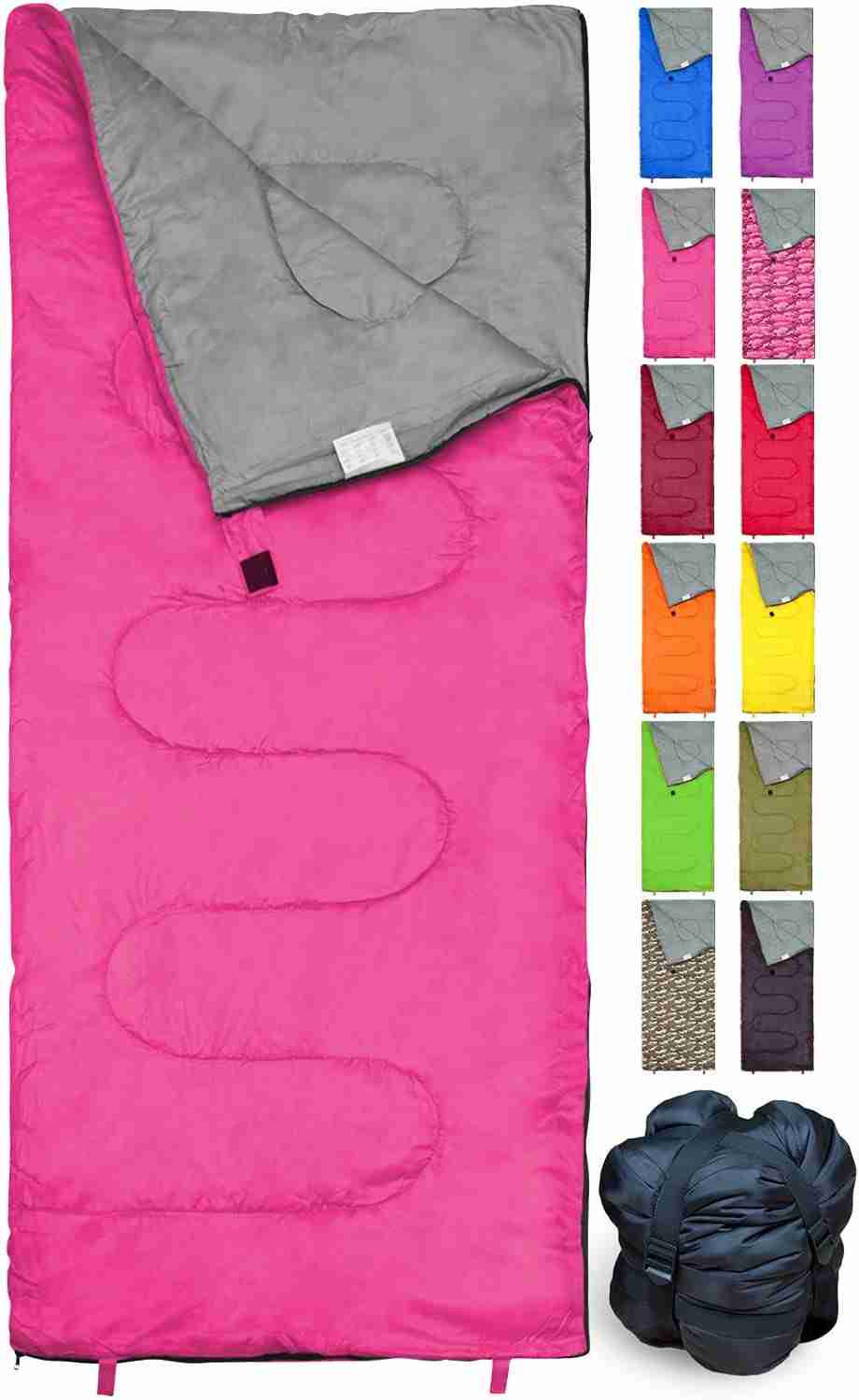 How to pack a sleeping bag without a stuff sack correctly