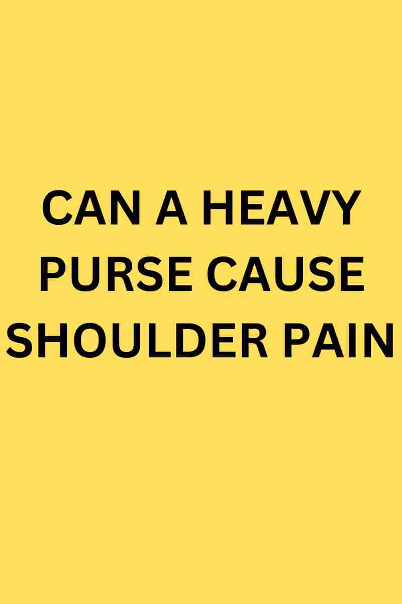 4 Major Effects of Carrying a Heavy Bag on One Shoulder