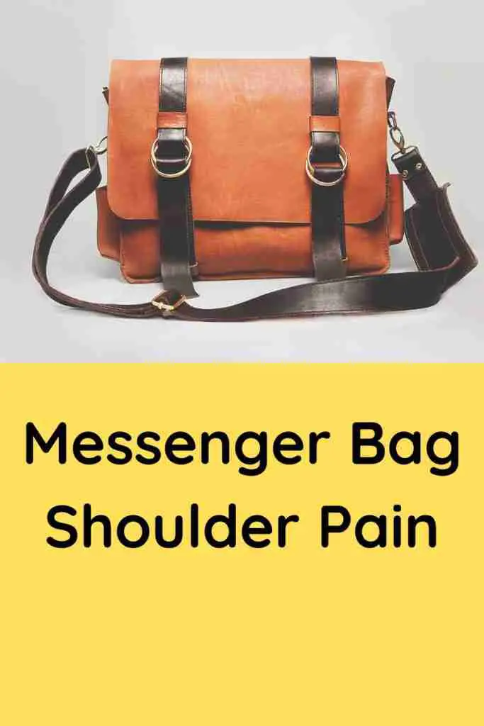 Messenger bag shoulder pain
