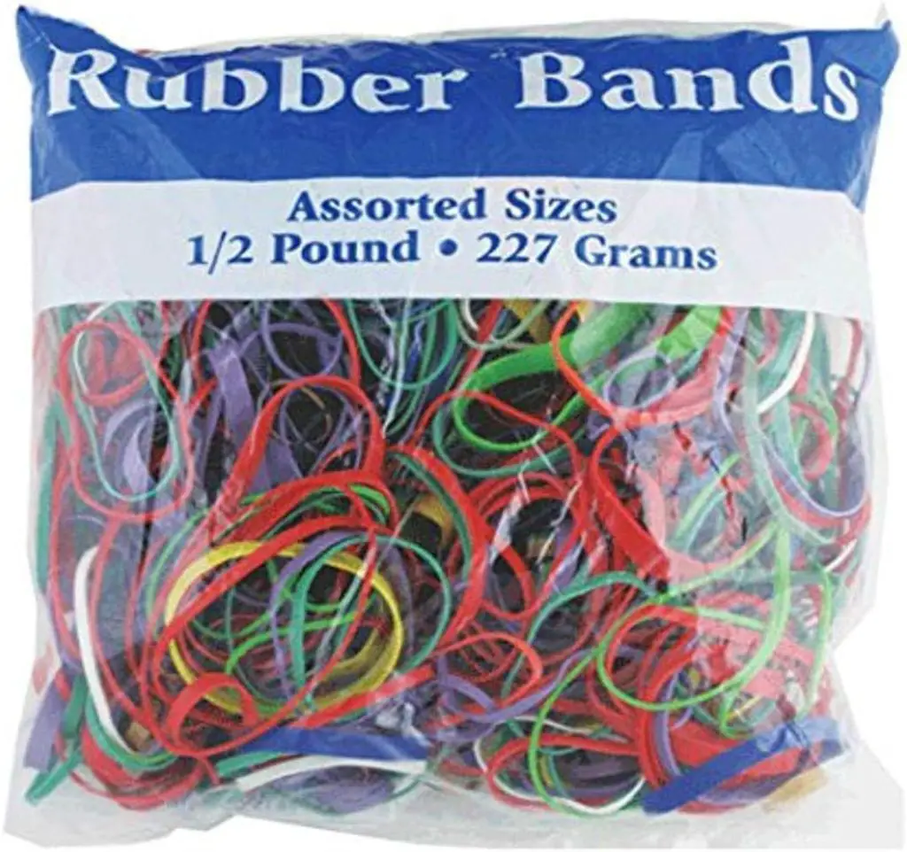 Rubber bands for purse straps