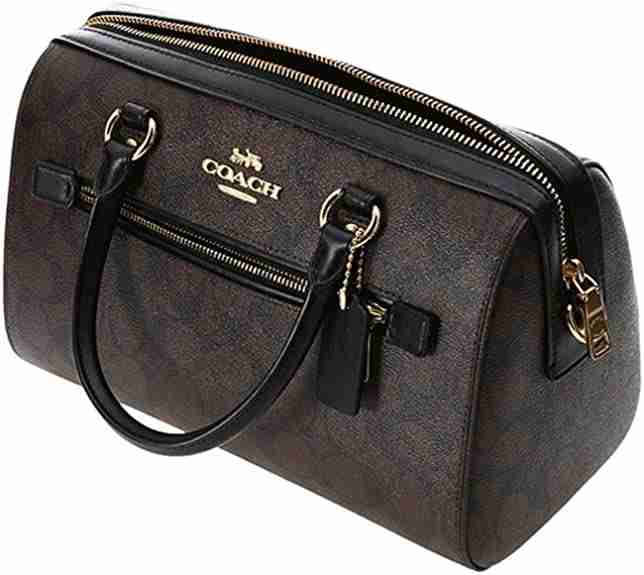 satchel signature canvas handbag