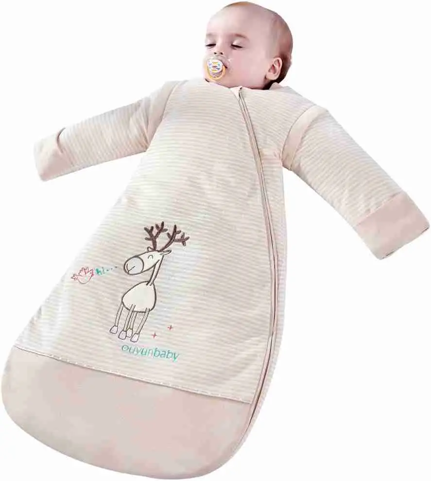 1.5 TOG Cotton baby sleeping baby bag for boy and girl toddlers