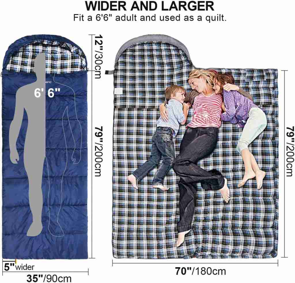 Everyday sleeping bag to use at home