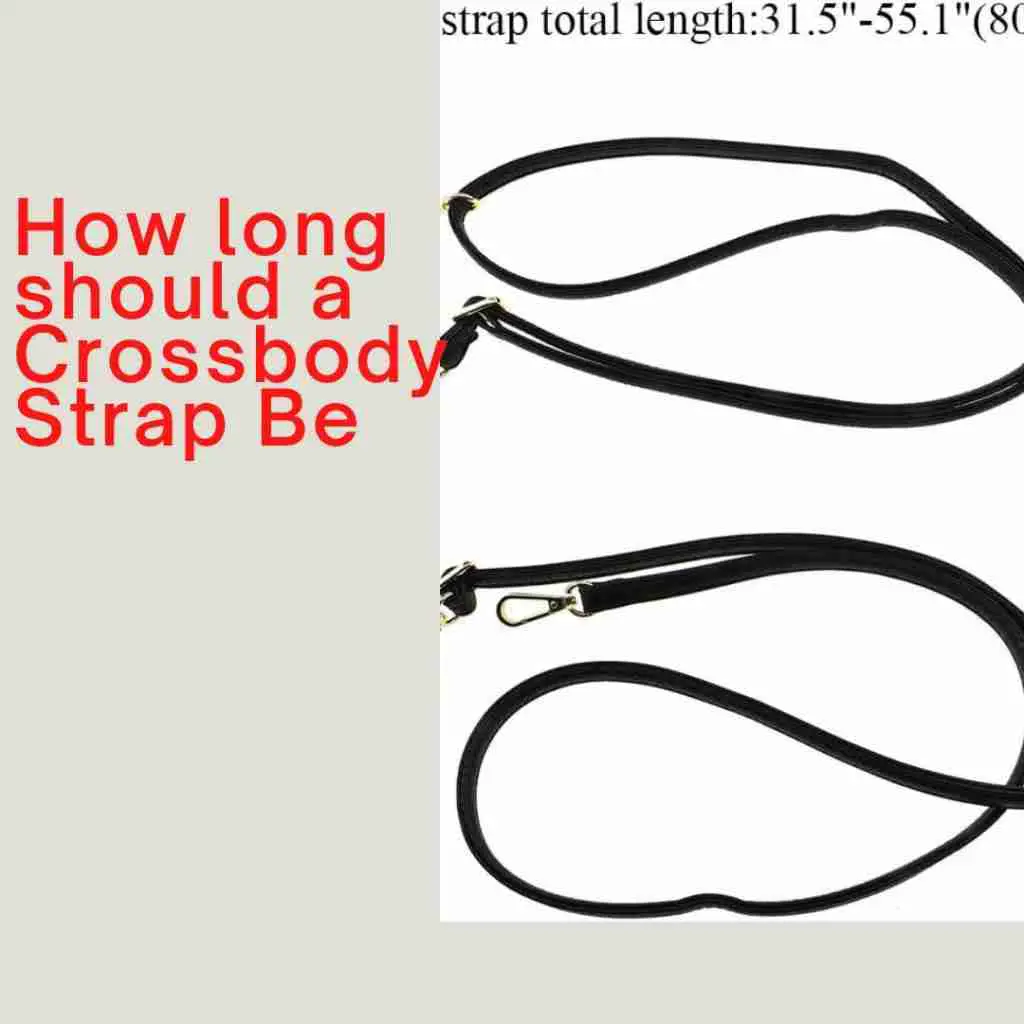 how long should a crossbody bag be