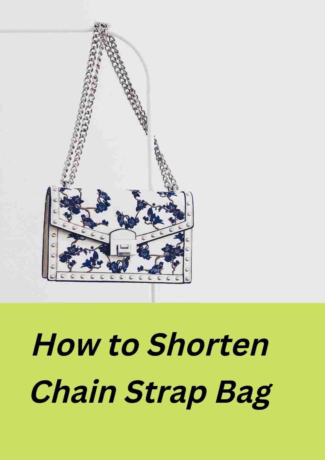 How to shorten tote bag straps 5 Easy Ways You Didn't Know
