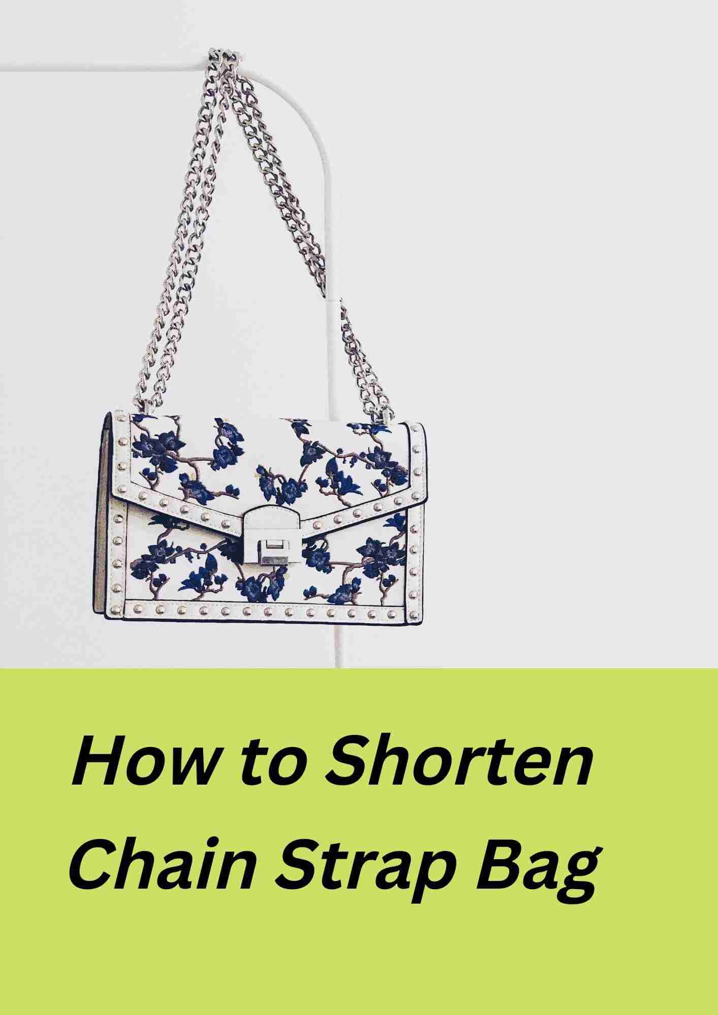 How to shorten tote bag straps 5 Easy Ways You Didn't Know