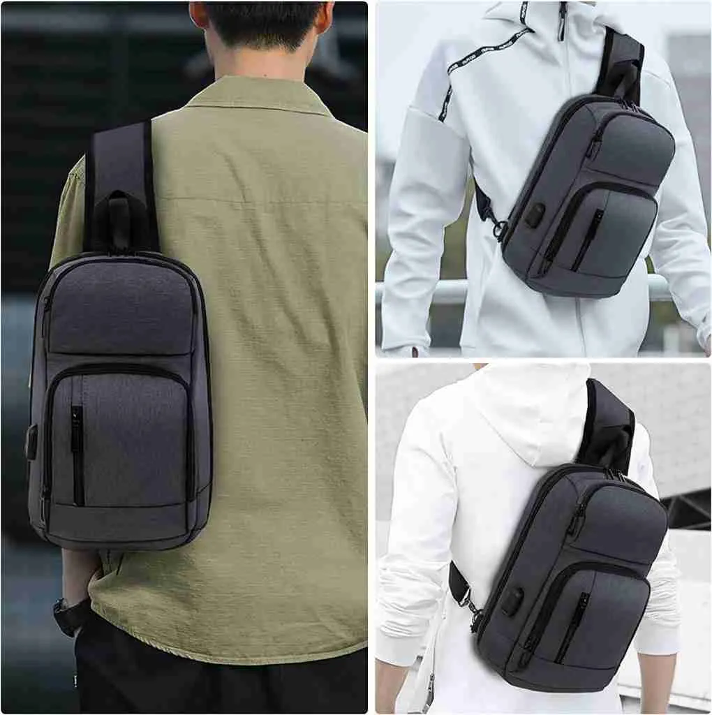 how to wear a one shoulder backpack