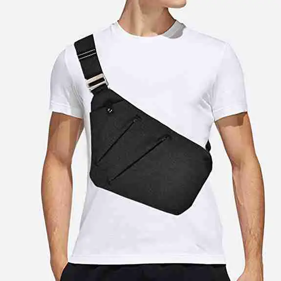 How to wear a shoulder sling bag