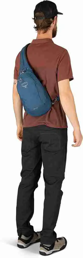 how to wear a sling bag as a backpack
