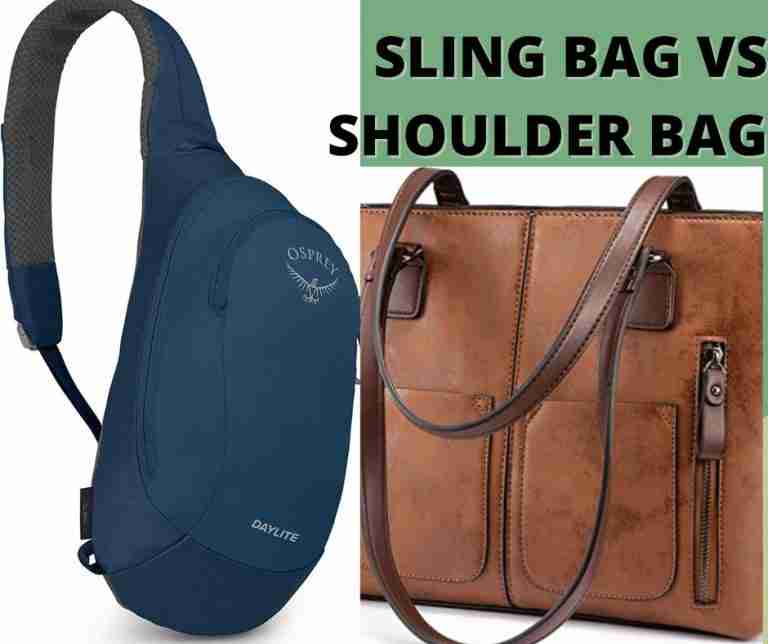 Sling Bag vs Shoulder Bag What's the Difference