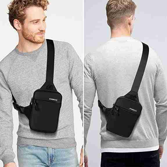 sling crossbody bag for men
