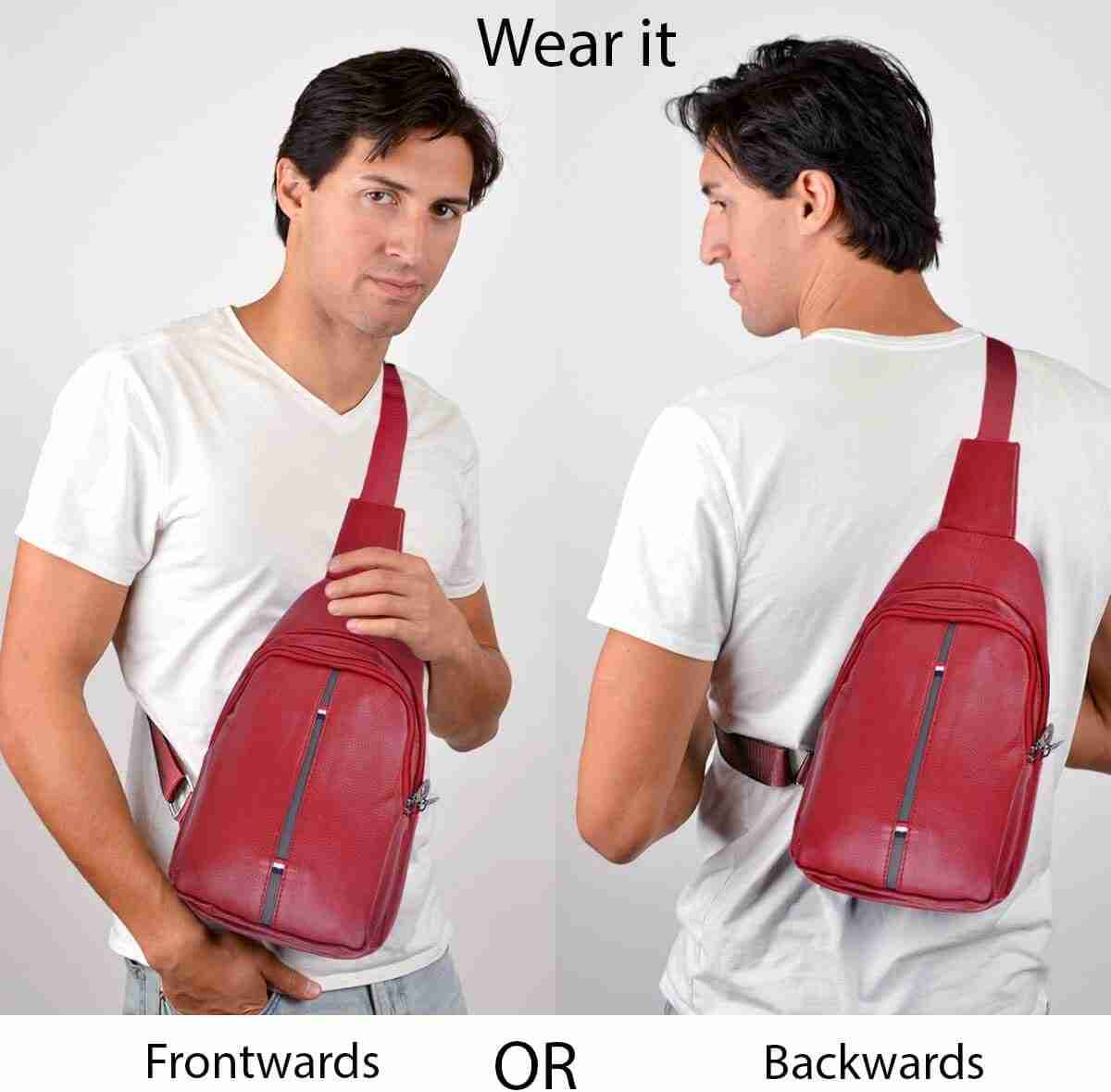 Wearing Sling Bag in Front The Right and Easy Way