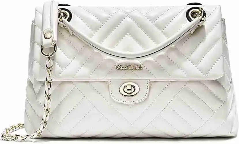 white color handbag that can go with everything