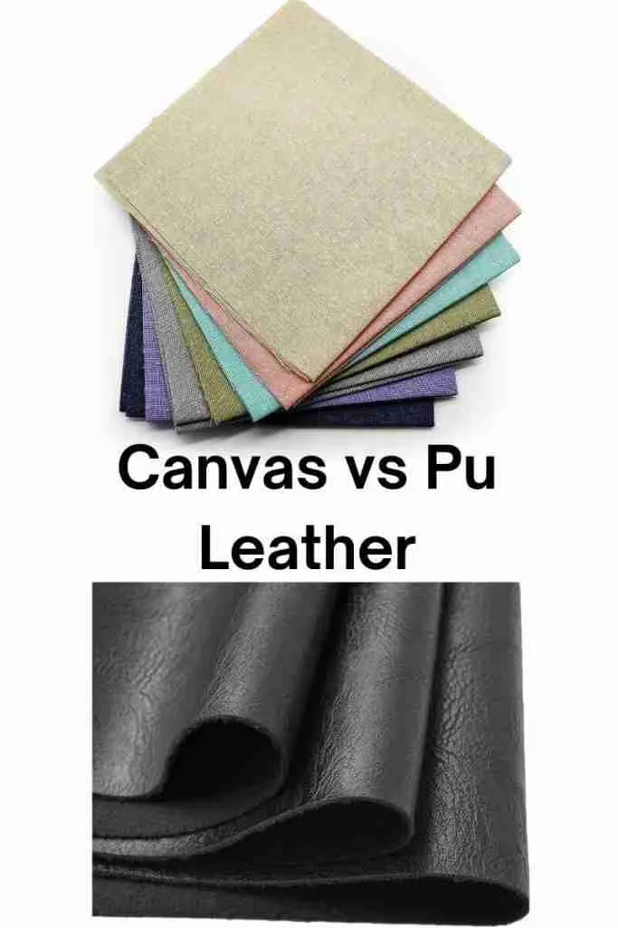 CANVAS VS LEATHER BAG 8 canvas vs Pu Leather