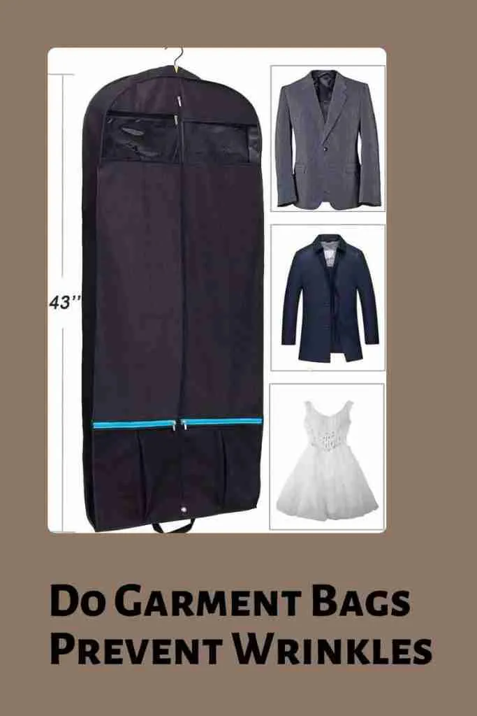 do garment bags prevent wrinkles