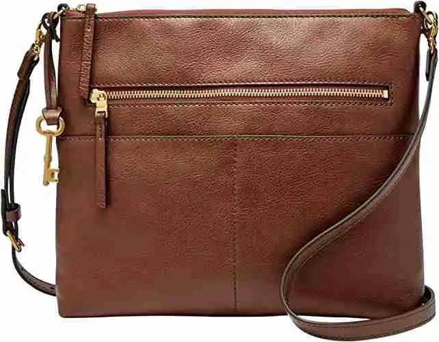 Leather bag material
