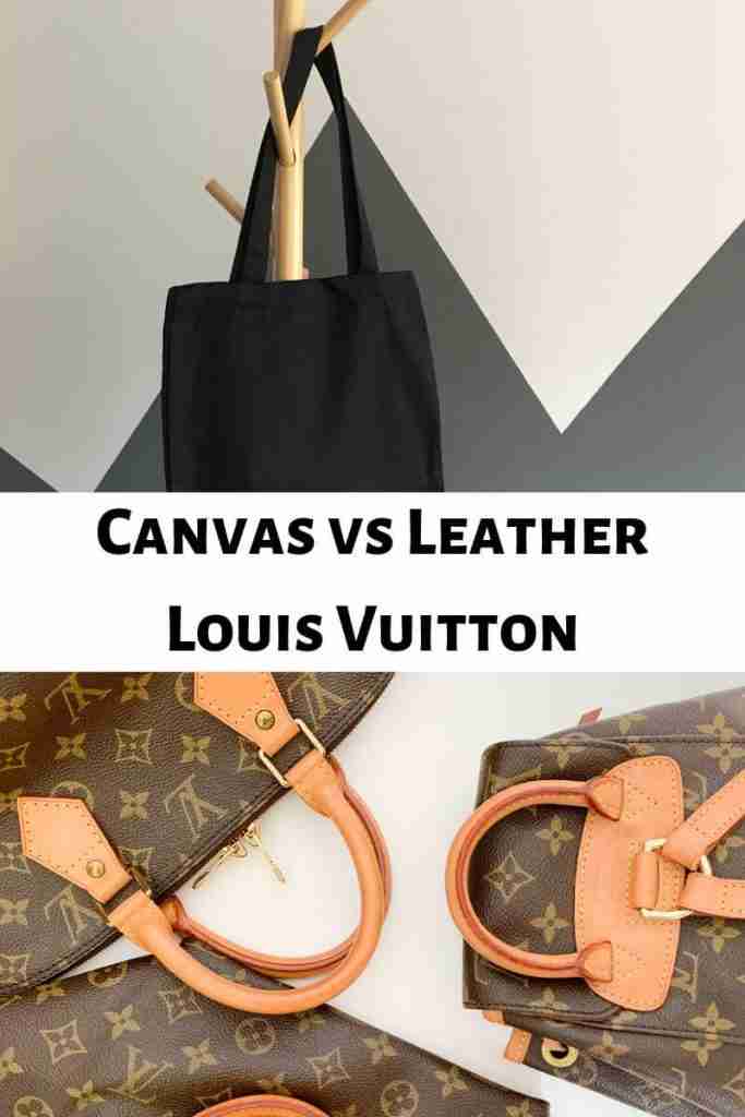 Canvas leather online