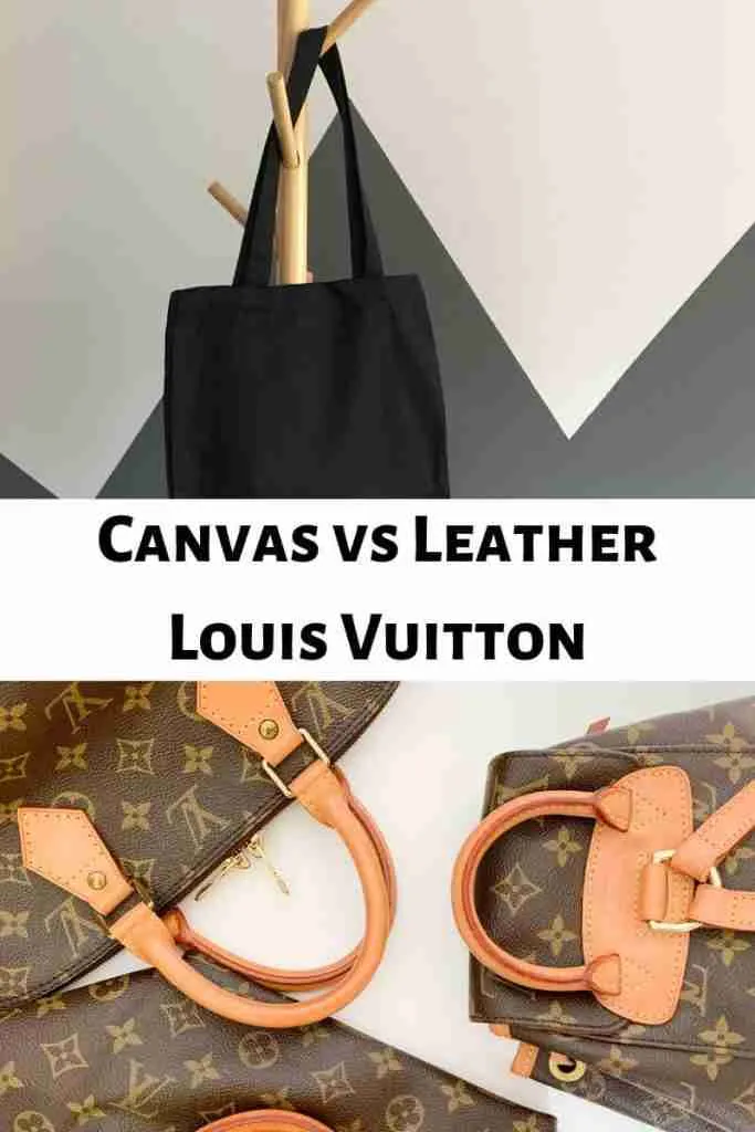 CANVAS VS LEATHER BAG 6 canvas vs leather louis vuitton