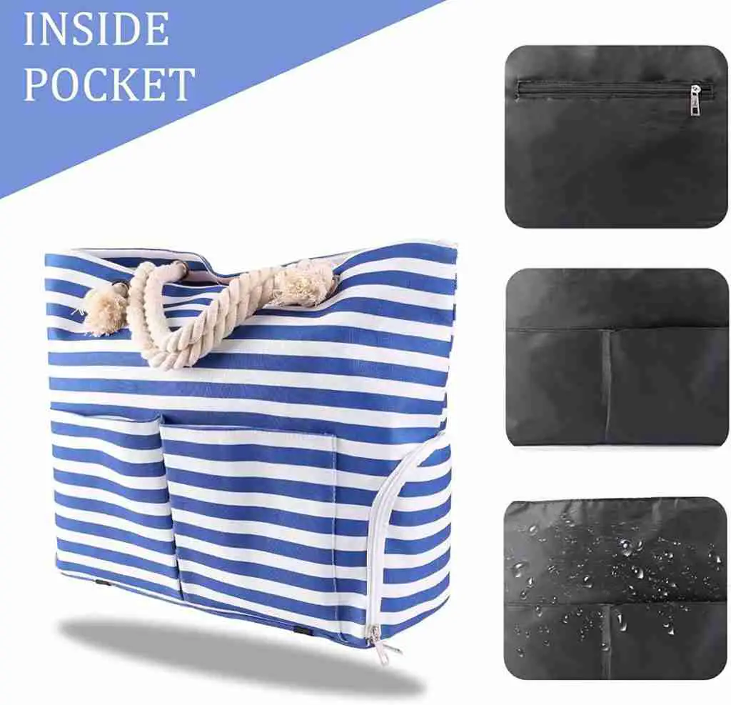 extra large waterproof canvas tote bag material