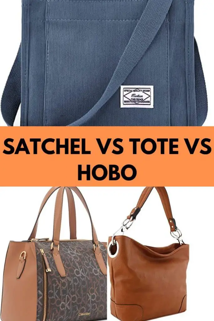 satchel vs tote vs hobo