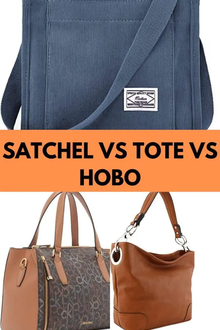 Satchel vs Tote vs Hobo 7 Differences you Didn't Know