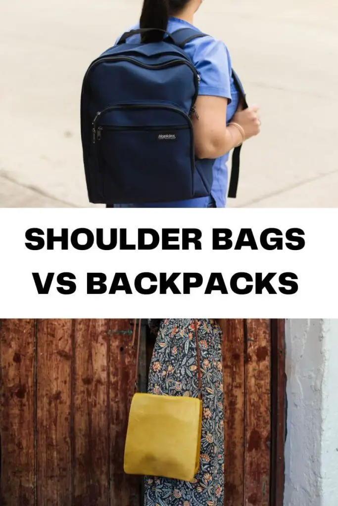 Shoulder bags vs backpacks
