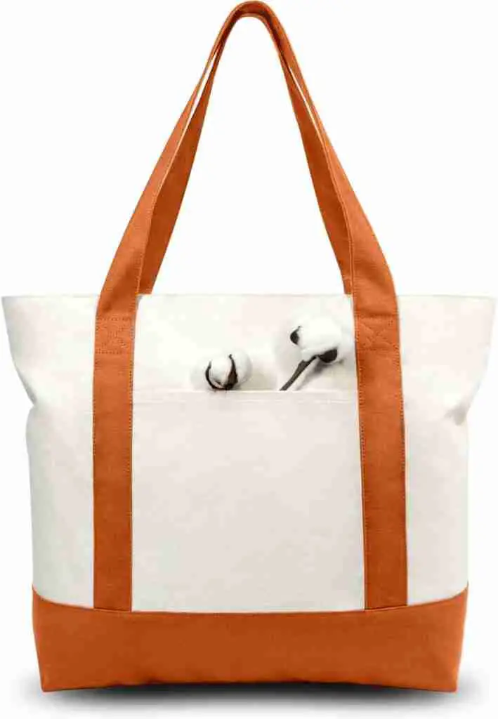 stylish canvas tote bag