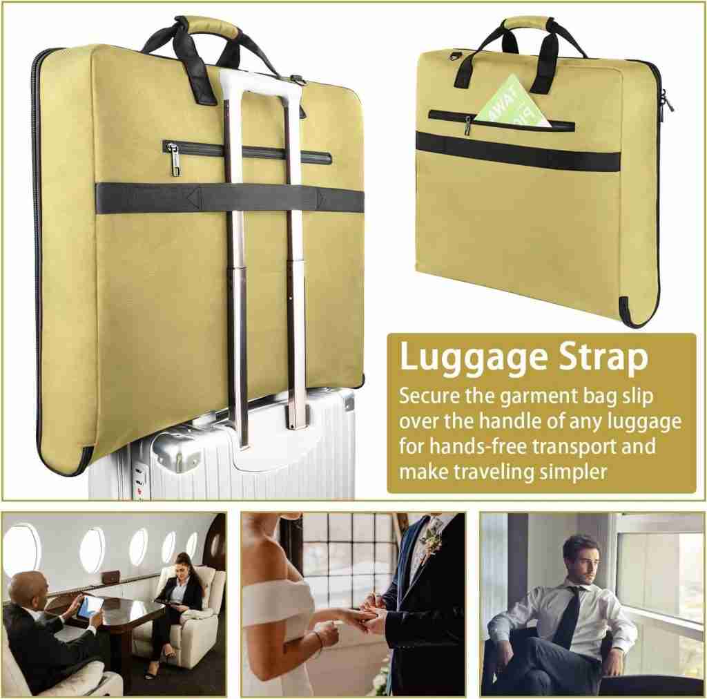 traveling with a suit bag