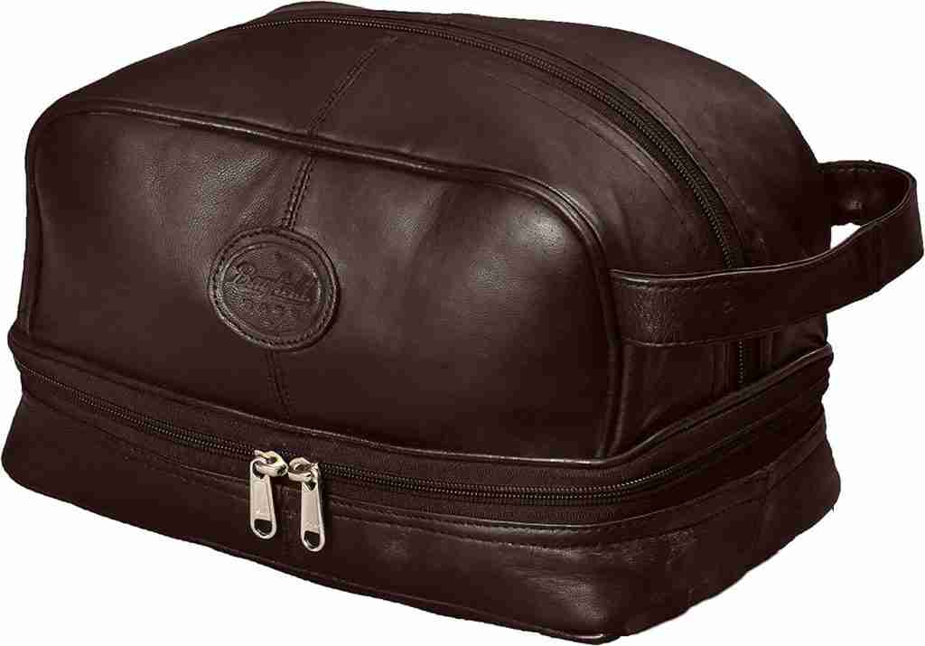 Bayfield Leather Dopp Kit Toiletry Bag for men