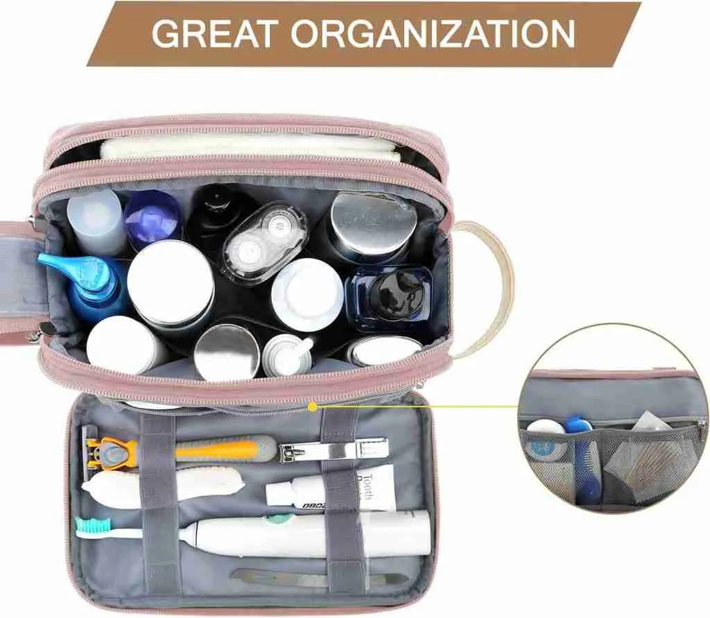 Toiletry bag for women