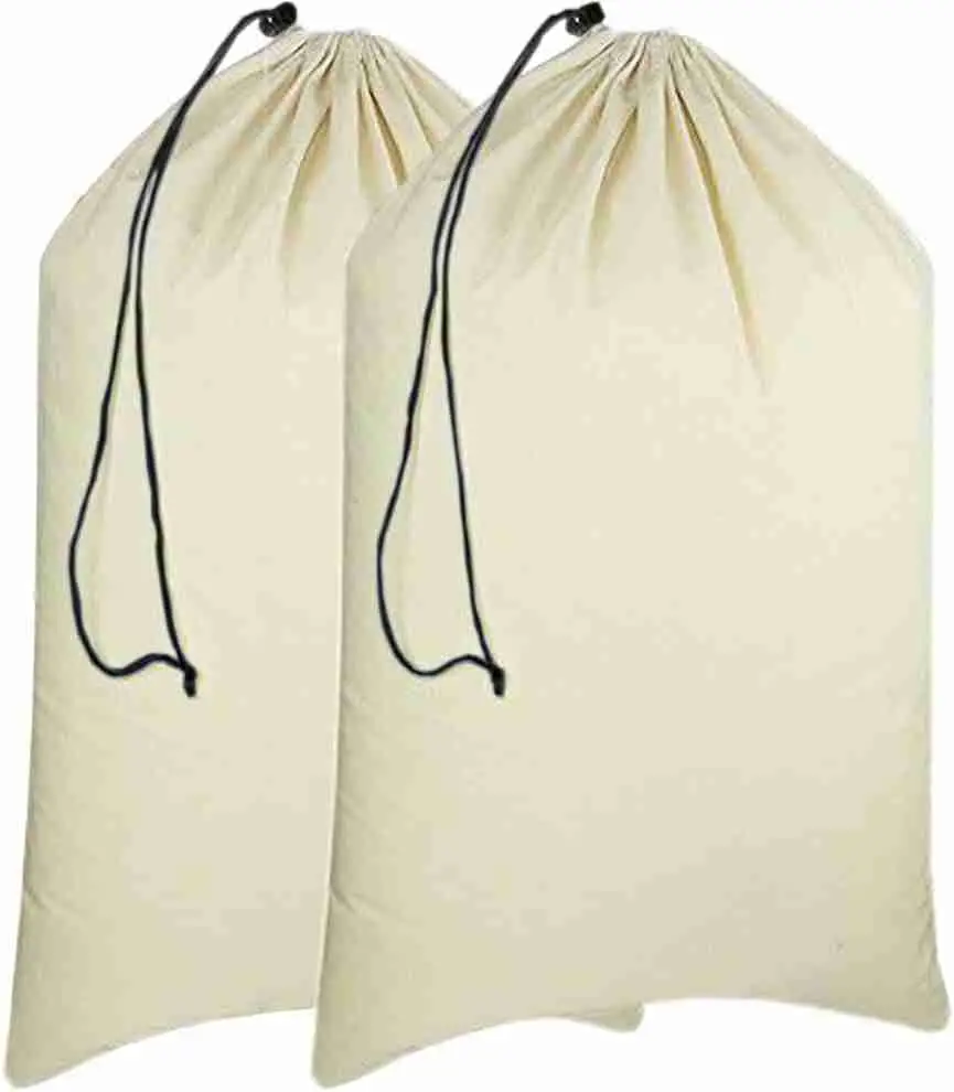 canvas laundry bags
